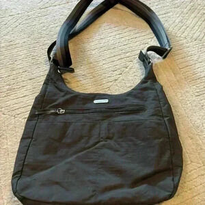 Baggilini gray purse medium size